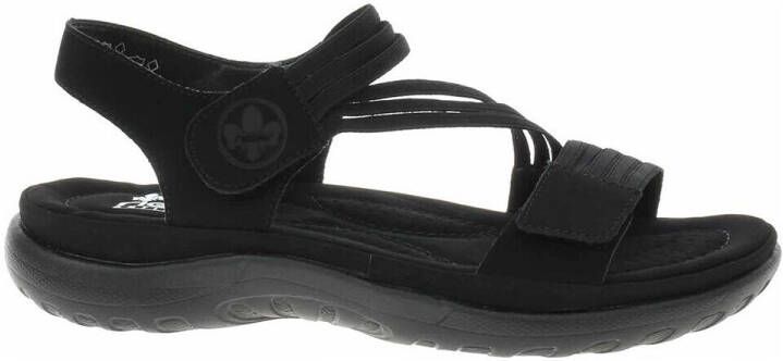 Rieker Sandals 64870-02 Vrouwen Zwart Sandalen - Foto 2