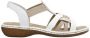 Rieker Sandals Vrouwen Wit Sandalen - Thumbnail 2