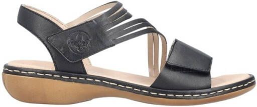 Rieker Sandalen met sleehak 6596400 - Foto 4