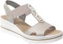 Rieker Sandalen Beige - Thumbnail 4
