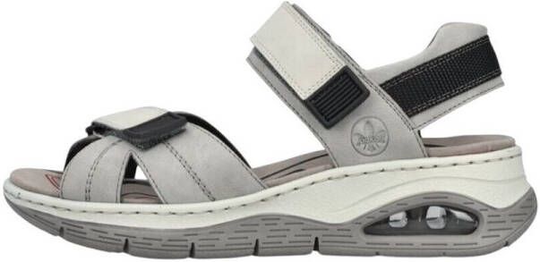 Rieker Trekkingsandalen Buitensandalen zomerschoenen klittenbandschoenen met Air-functie