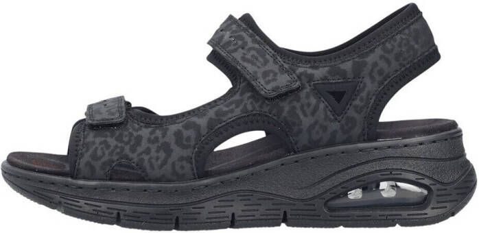 Rieker Trekkingsandalen Vegan Klittenbandschoen outdoorsandaal zomerschoen met Air demping - Foto 2