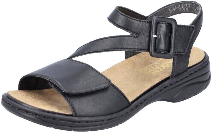 Rieker Sandalen zomerschoen sandaal klittenbandschoen met klittenbandsluiting