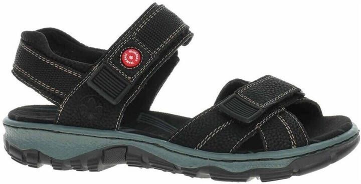 Rieker Sandalen zomerschoen outdoorschoen sleehak in trekkinglook - Foto 4