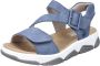 Rieker Sport Sandalen blauw Synthetisch Dames - Thumbnail 3