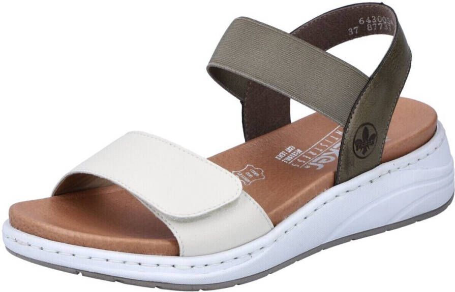 Rieker Sandalen Beige Synthetisch 211267 Dames Kunstleer
