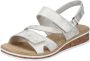 Rieker V3666-60 Aleria Beige Gold weite E)-sandaal -sandalen - Thumbnail 2