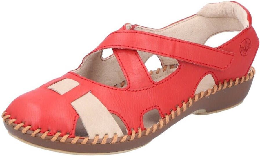Rieker Platte sandalen