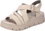 Rieker Beige Sandalen met Bandjes voor Dames - Thumbnail 3