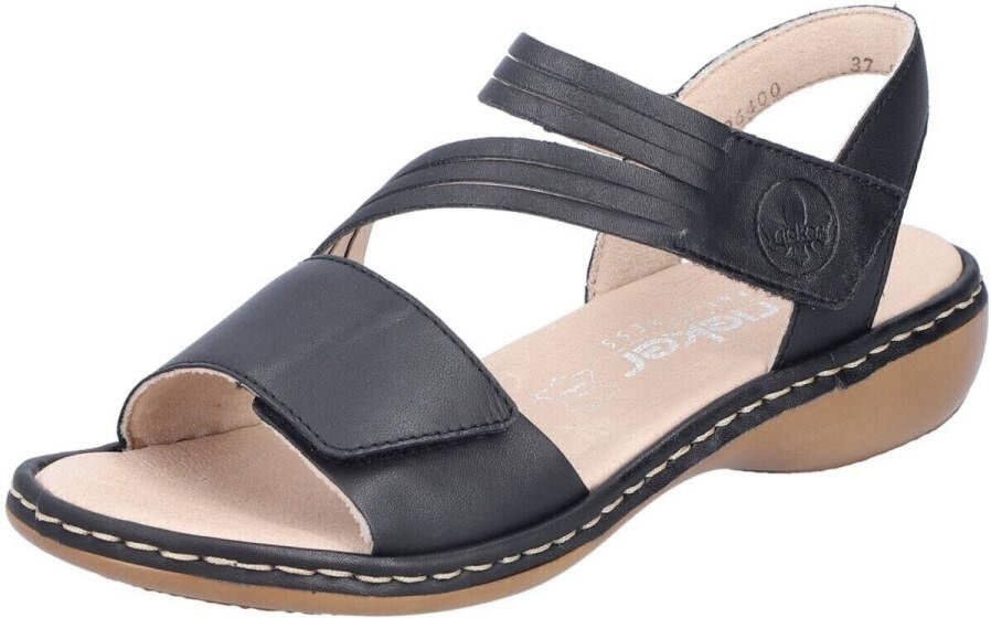 Rieker Sandalen met sleehak 6596400 - Foto 3