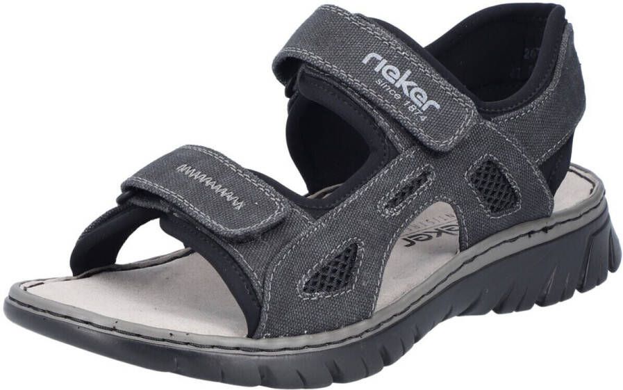 Rieker Trekkingsandalen zomerschoen outdoorsandaal vrijetijdssandaal met zachte voering