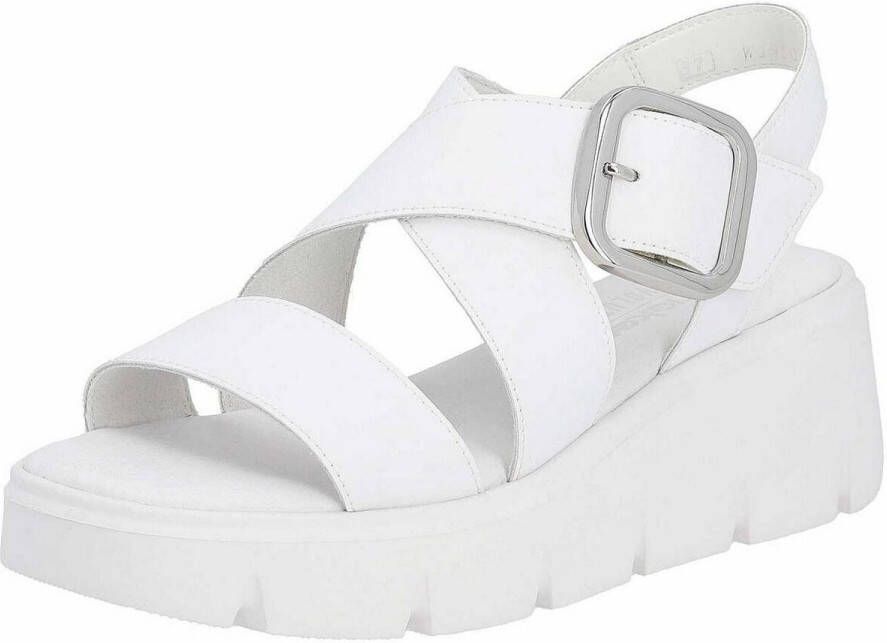 Rieker Dames V0228 pantolette, zwart, 39 EU
