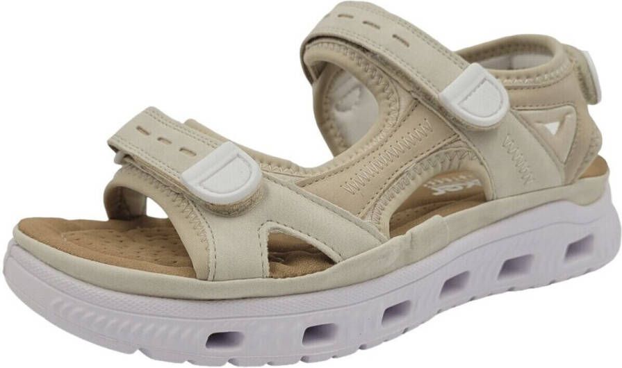 OTTO RIEKER Sport Sandalen zomerschoen sandaal plateauhak met klittenbandsluiting