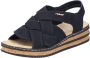 Rieker Sandalen Zwart - Thumbnail 3