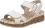 Rieker Plateausandalen Sandalette zomerschoen sleehaksandaal met praktische klittenbandsluitingen - Thumbnail 2