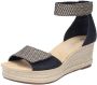 Rieker Sandalen Dames Zwart - Thumbnail 3