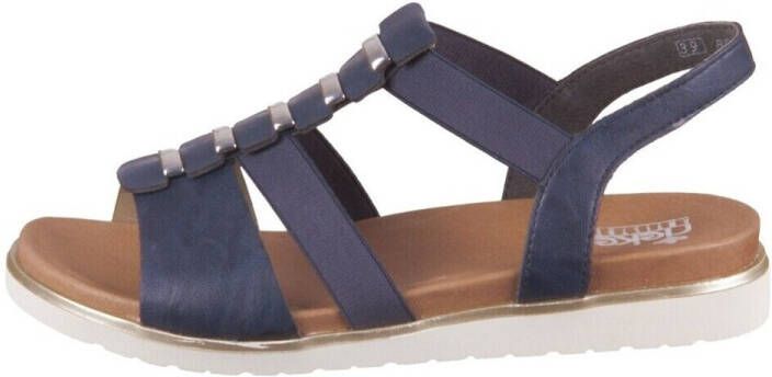 Rieker Sandalen zomerschoen sandaal blokhak met stretchbandjes - Foto 3