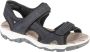 Rieker Sandals Vrouwen Marineblauw Sandalen - Thumbnail 2