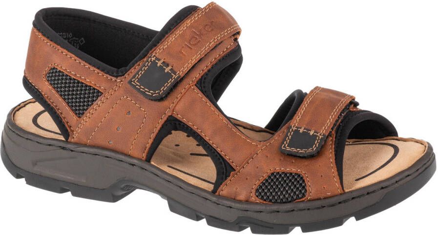 Rieker Sandalen zomerschoen klittenbandschoen outdoorschoen in trekkinglook