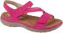 Rieker Sandalen zomerschoen sandaal sleehak met elastieken - Thumbnail 2