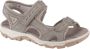 Rieker Sandals 68866-40 Vrouwen Grijs Sandalen - Thumbnail 2
