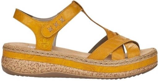 Rieker Massa leren sleehak - Foto 3