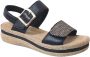 Rieker Sandalen zwart Synthetisch Dames - Thumbnail 5