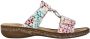Rieker -Dames multicolor slippers & muiltjes - Thumbnail 2