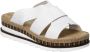 Rieker Slippers sleehak zomerschoen slippers met jute omlijsting - Thumbnail 4