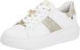 OTTO RIEKER Sport Plateausneakers met stijlvolle metallic-details vrijetijdsschoen lage schoen veterschoen - Thumbnail 3