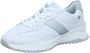 Rieker Sportieve witte sneaker met metallic accenten White Dames - Thumbnail 4