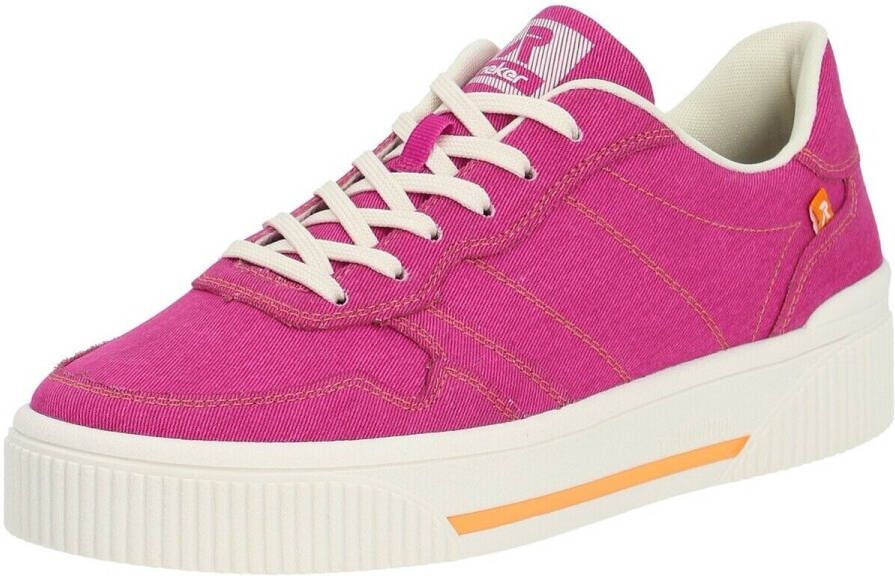 Rieker EVOLUTION Plateausneakers met uitneembare inzet vrijetijdsschoen lage schoen veterschoen
