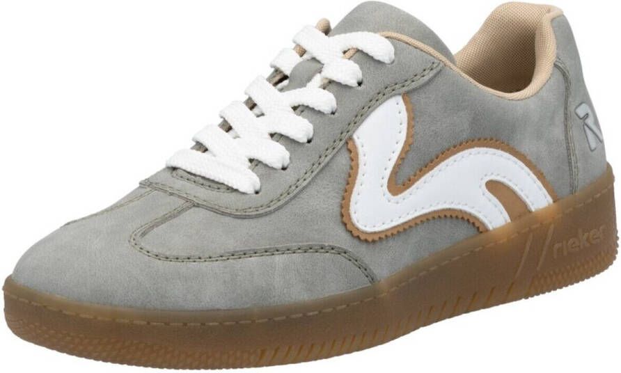 OTTO RIEKER Sport Plateausneakers vrijetijdsschoen lage schoen veterschoen in vegan uitvoering