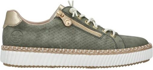 Rieker Veterschoenen Laag Veterschoenen Laag Groen - Foto 6