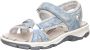 Rieker dames trekking sandalen hemelsblauw Sandalen 68879-12 hemelsblauw - Thumbnail 2