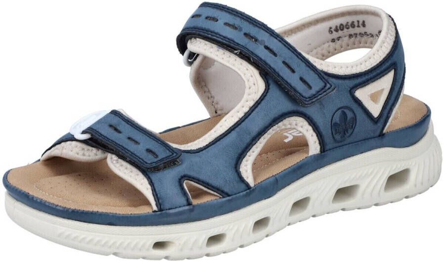OTTO RIEKER Sport Sandalen Outdoorsandalen zomerschoen sandaal plateauhak met klittenbandsluitingen
