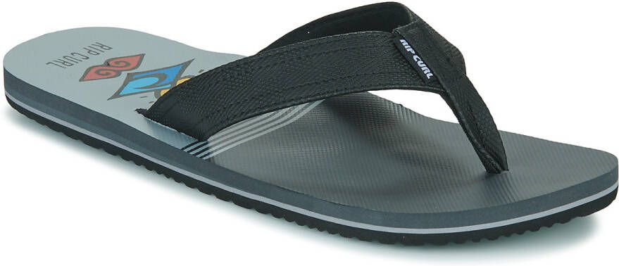 Rip Curl Ripper Open Toe Sandalen grijs zwart