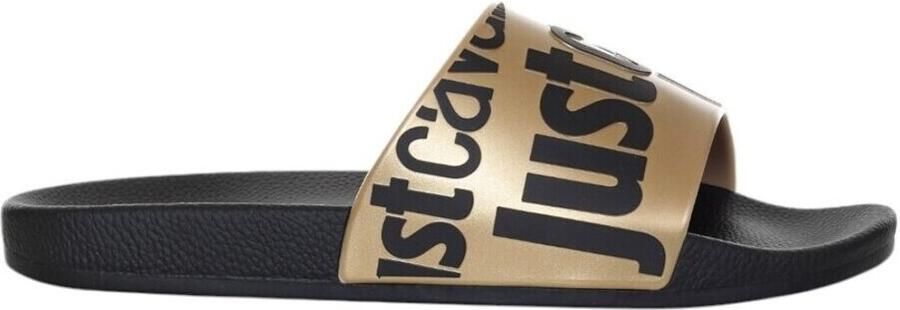 Just Cavalli Platte slippers voor casual comfort