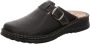 Rohde Zwarte Pantoffels Black Heren - Thumbnail 1