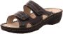 Rohde Dames slippers Open Teen Zwart - Thumbnail 3