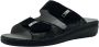 Rohde 5732 Volwassenen Dames slippers Zwart - Thumbnail 3