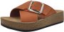 Rohde 6210 Volwassenen Dames slippers Oranje - Thumbnail 2
