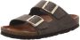 Rohde Alba mules damesslippers sandalen leer 565014 mokka - Thumbnail 2