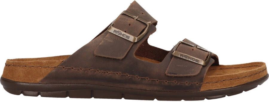 Rohde Heren Slipper 5918 72 Donkerbruin - Foto 5