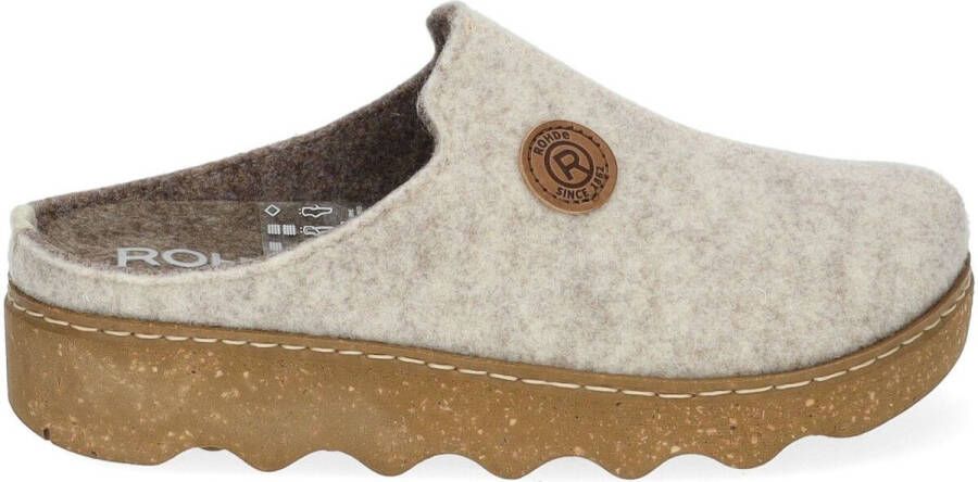 Rohde Pantoffels Foggia Pantoffel slof clog huis-slipper met profielzool - Foto 9