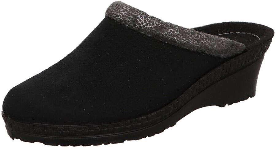 Rohde 2459 90 Dames Open Pantoffels Zwart - Foto 3