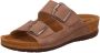 Rohde Comfortabele Bruin Leren Sandaal Brown Dames - Thumbnail 15