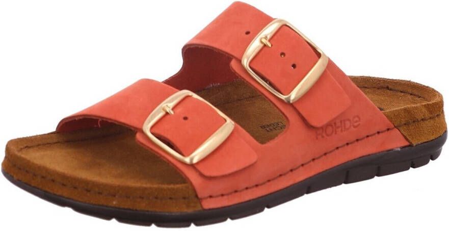Rohde Slippers RODIGO-D zomerschoenen slippers pantoffels met gespsluitingen