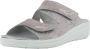 Rohde Dames Slipper 5729-83 Grijs Combi - Thumbnail 3
