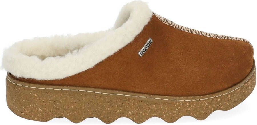 Rohde Pantoffels FOGGIA-D Pantoffel clog met uitneembare binnenzool van schapenvacht - Foto 17